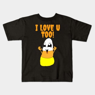 Candy Corn Loves you Too! Kids T-Shirt